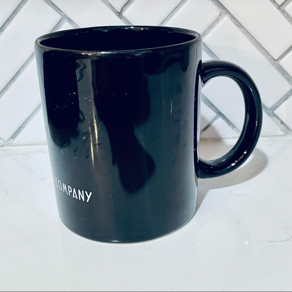 Vintage HD Harley-Davidson Motorcycles Bald Eagle Black Coffee Cup Mug 1997 - Picture 4 of 6